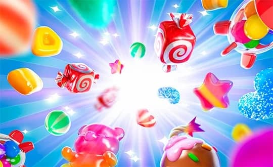 ภาพหน้าปกเกมสล็อต Candy Burst